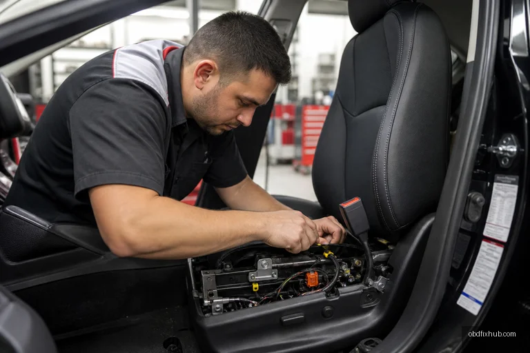 B0082 Passenger Seat Belt Load Limiter Deployment Control: Meaning, Causes, Symptoms & Fix