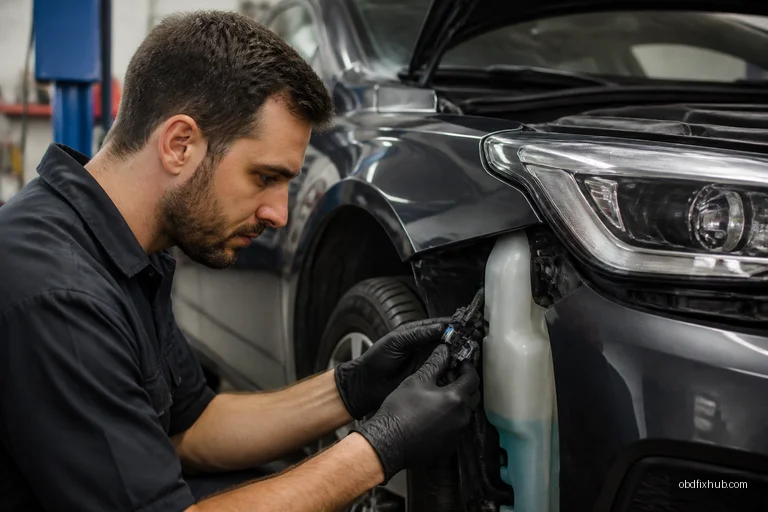 B012F A/V Sensor Washer Fluid A Control Circuit: Meaning, Causes, Symptoms & Fix