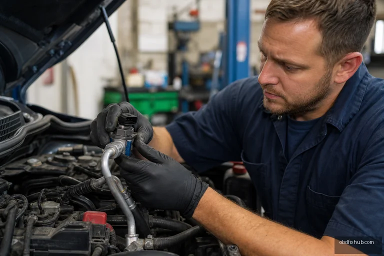 B3A00 A/C Refrigerant Distribution Valve Actuator C Stuck/Open: Meaning, Causes, Symptoms & Fix