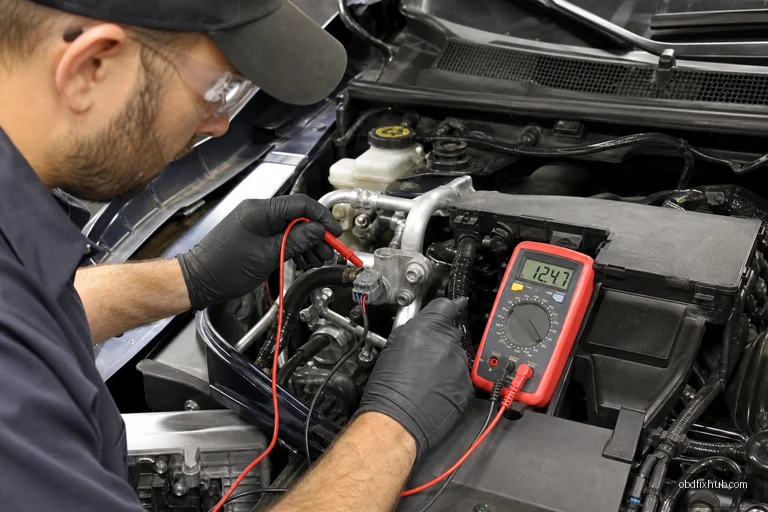 B3A04 A/C Refrigerant Distribution Valve C Control Circuit Driver Current/Temperature Too High: Meaning, Causes, Symptoms & Fix