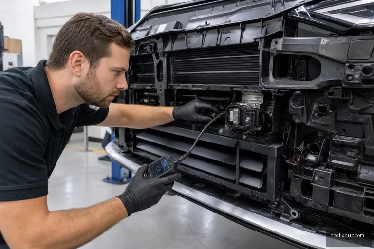 B3A34 Active Aerodynamic Feature A Actuator Position Sensor Not Learned: Meaning, Causes, Symptoms & Fix