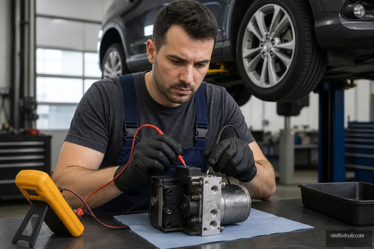 C0020 ABS Pump Motor Control: Meaning, Causes, Symptoms & Fix