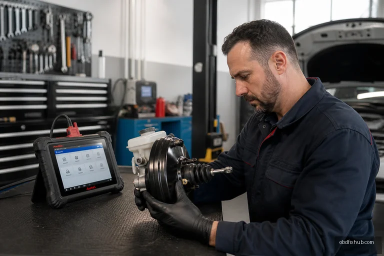 C0021 Brake Booster Performance: Meaning, Causes, Symptoms & Fix