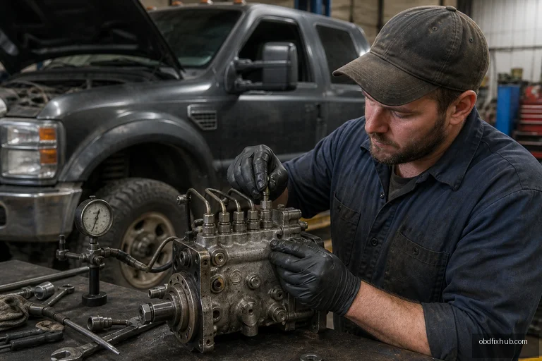 P0251 Injection Pump Fuel Metering Control A: Meaning, Causes, Symptoms & Fix