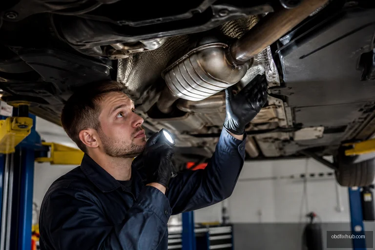 P0424 Heated Catalyst Temperature Below Threshold: Meaning, Causes, Symptoms & Fix