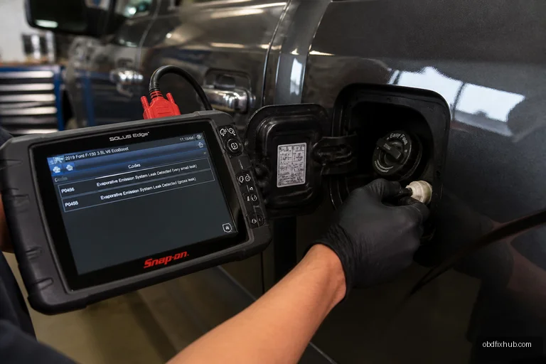 P04B5 Fuel Fill Door Stuck Open: Meaning, Causes, Symptoms & Fix
