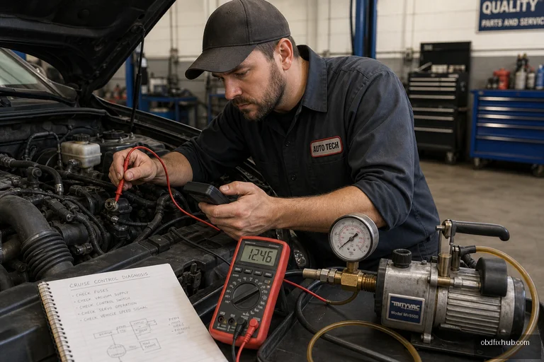P0582 Cruise Control Vacuum Control Circuit/Open: Meaning, Causes, Symptoms & Fix