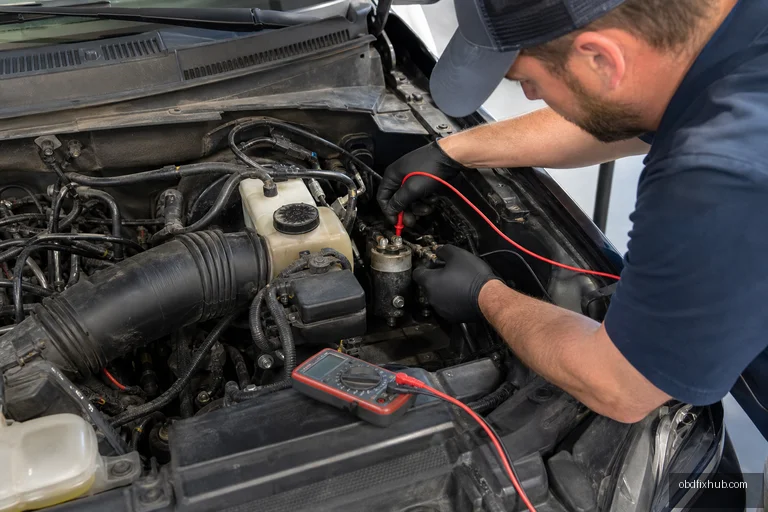 P06E9 Engine Starter Performance: Meaning, Causes, Symptoms & Fix