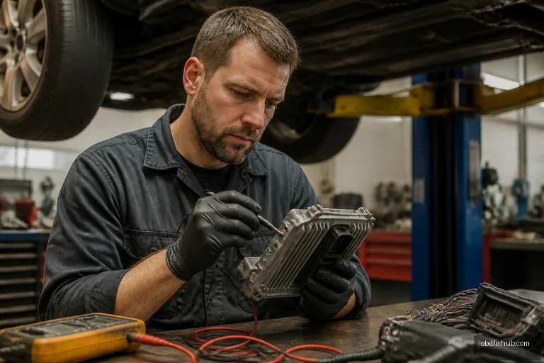 P07F2 Transmission Range Control Module Communication Circuit: Meaning, Causes, Symptoms & Fix