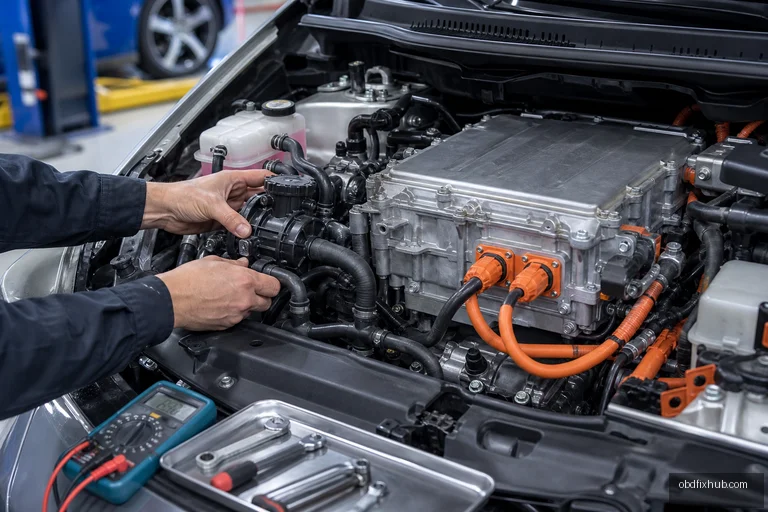P0A05 Motor Electronics Coolant Pump Control Circuit/Open: Meaning, Causes, Symptoms & Fix