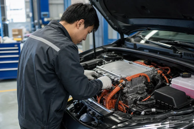P0A1B Drive Motor Control Module Performance: Meaning, Causes, Symptoms & Fix