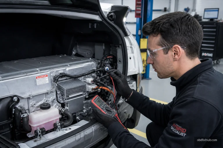 P0A9B Hybrid/EV Battery Temperature Sensor Circuit: Meaning, Causes, Symptoms & Fix