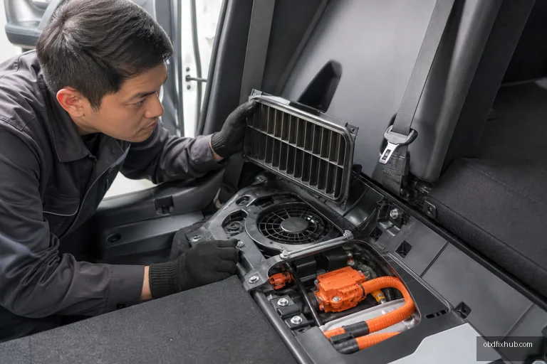 P0AD4 Hybrid/EV Battery Pack Airflow Insufficient: Meaning, Causes, Symptoms & Fix