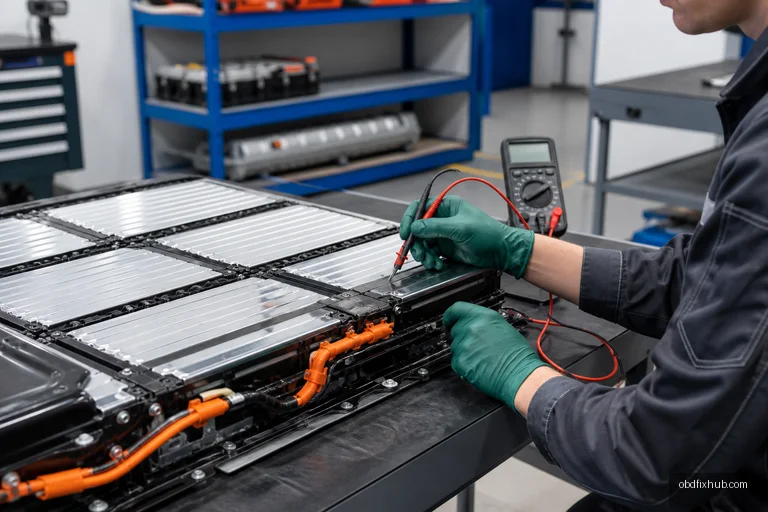 P0AFC Hybrid/EV Battery Pack Sensor Module: Meaning, Causes, Symptoms & Fix