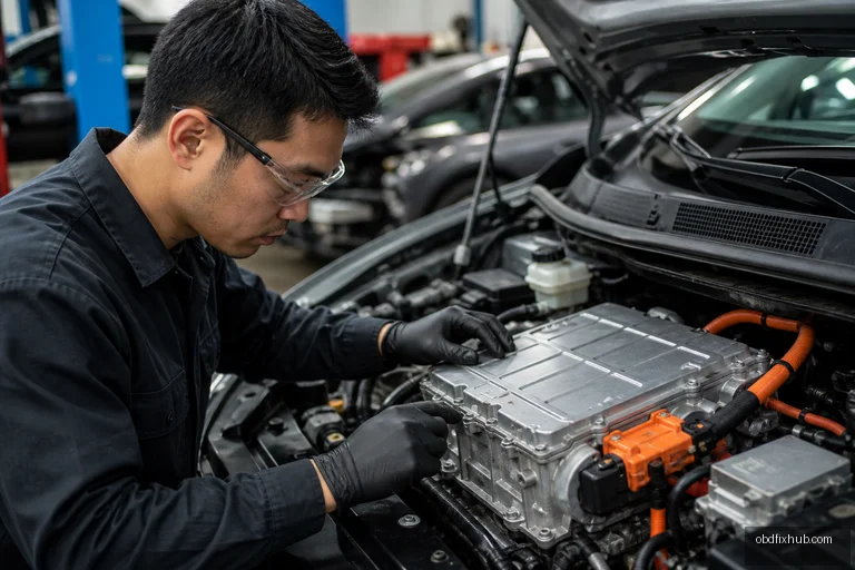 P0C79 Drive Motor Inverter Voltage Too High: Meaning, Causes, Symptoms & Fix