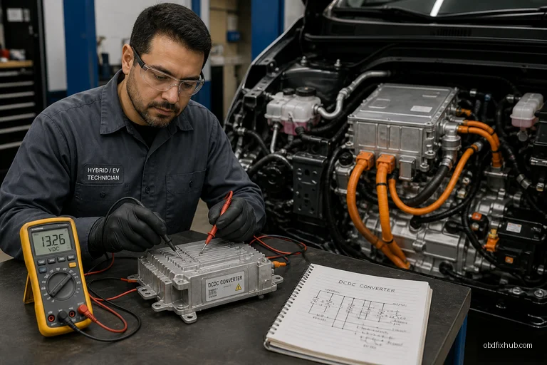P0CA2 DC/DC Converter Step-Down Voltage Performance: Meaning, Causes, Symptoms & Fix
