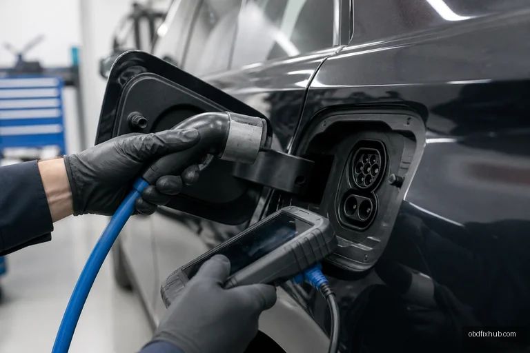 P0CF3 Electric Vehicle Control Pilot Circuit Open: Meaning, Causes, Symptoms & Fix