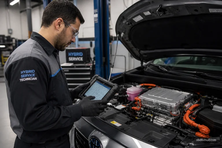 P0EED Hybrid/EV Battery System Discharge Circuit: Meaning, Causes, Symptoms & Fix