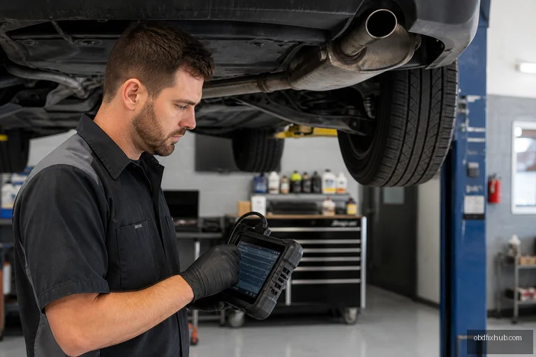P2096 Post-Catalyst Fuel Trim System Too Lean: Meaning, Causes, Symptoms & Fix