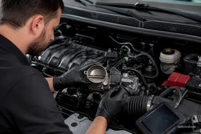 P2110 Throttle Actuator Forced Limited RPM Mode: Meaning, Causes, Symptoms & Fix