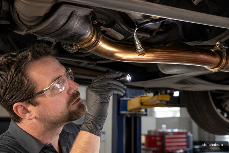 P23A0 Oxygen Sensor Exhaust Sample Error: Meaning, Causes & Fix