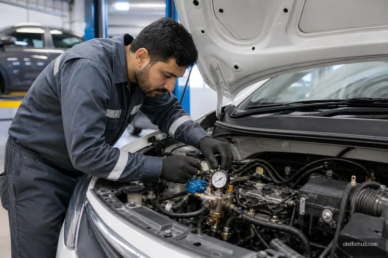 P240D Alternative Fuel Low-Pressure System Leak: Meaning, Causes, Symptoms & Fix