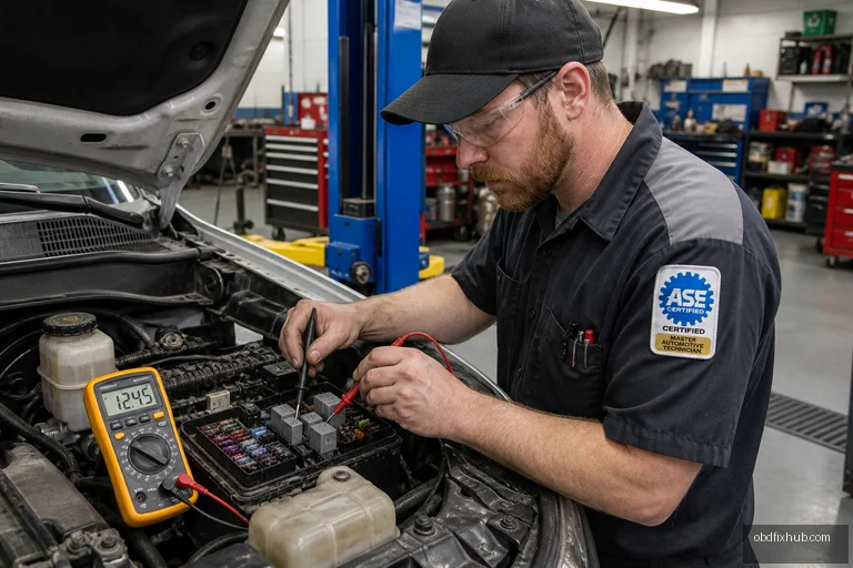 P2505 ECM/PCM Power Input Signal Fault: Meaning, Causes, Symptoms & Fixes