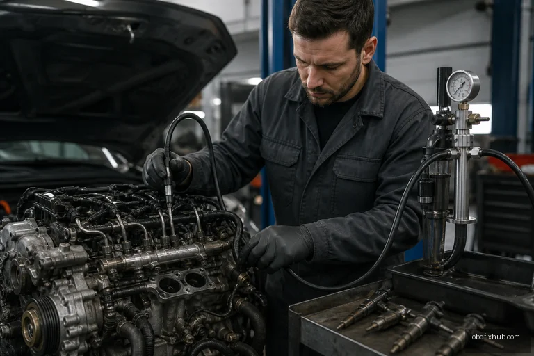 P268B High-Pressure Fuel Pump Calibration Not Learned: Meaning, Causes, Symptoms and Fix