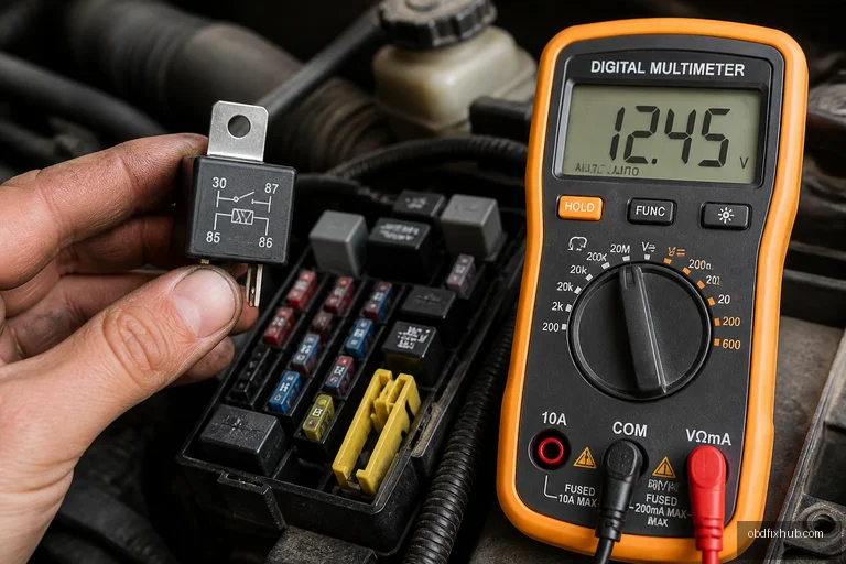 P26F0 Starter Relay Stuck On: Meaning, Causes, Symptoms & Fix