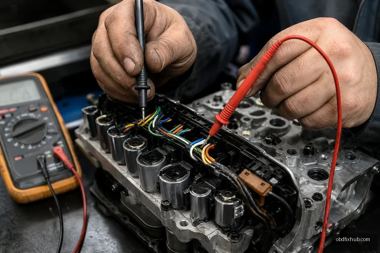 P28E2 Transmission Shift Motor Phase Circuit Open: Meaning, Causes, Symptoms & Fix