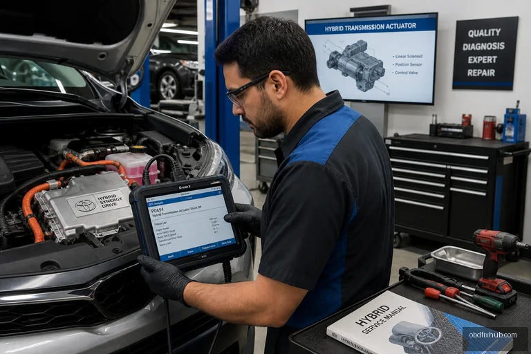 P28EF Engine Disconnect Clutch Actuator Performance: Meaning, Causes, Symptoms & Fix