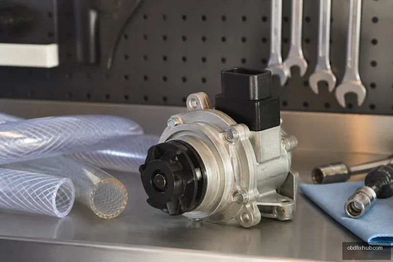 P2B2A Hybrid Electronics Coolant Pump Dry-Run Overspeed: Meaning, Causes, Symptoms & Fix