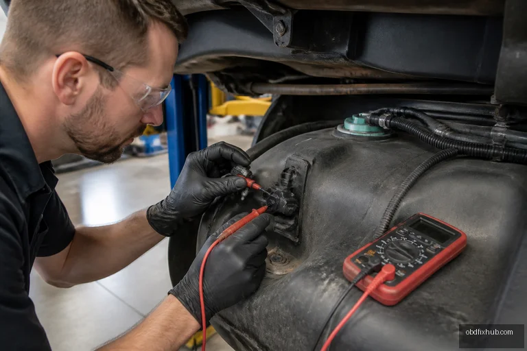 P2B7A EVAP System Pressure Sensor C Circuit: Meaning, Causes, Symptoms & Fix