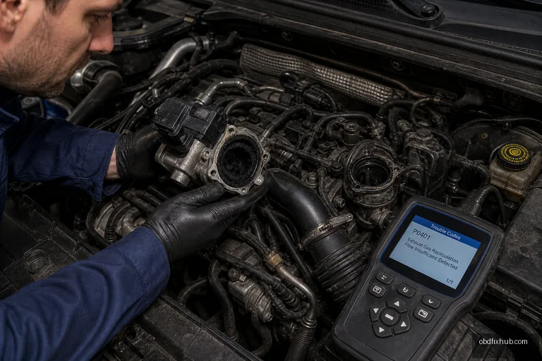 P2BAB NOx Emissions Exceeded Due to Incorrect EGR Flow: Meaning, Causes, Symptoms & Fix