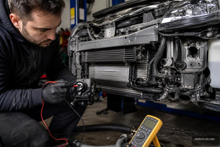 P2BC1 Charge-Air Cooler Coolant Pump Stuck: Meaning, Causes, Symptoms & Fix