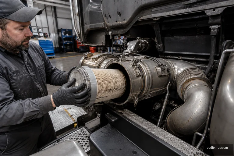 P2BD2 Exhaust Aftertreatment System Leak: Meaning, Causes, Symptoms & Fix