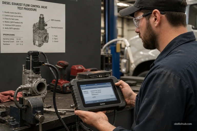P2D11 Exhaust Flow Control Valve Position Not Learned: Meaning, Causes, Symptoms & Fix