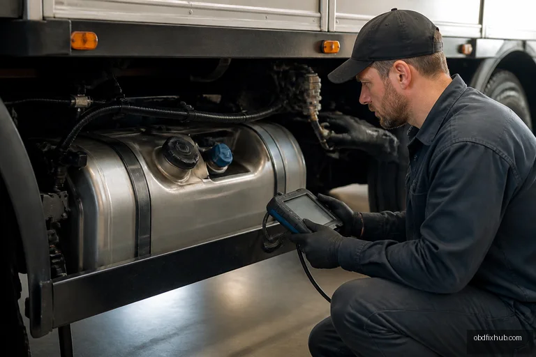 P2D5A Reductant Level Sensor Correlation: Meaning, Causes, Symptoms & Fix