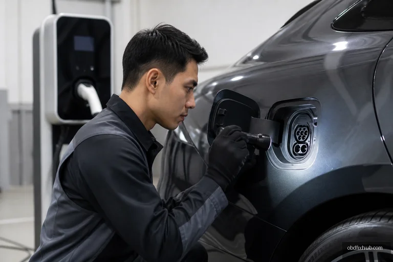 P2DCF Control Pilot Charging Switch Performance: Meaning, Causes, Symptoms & Fix