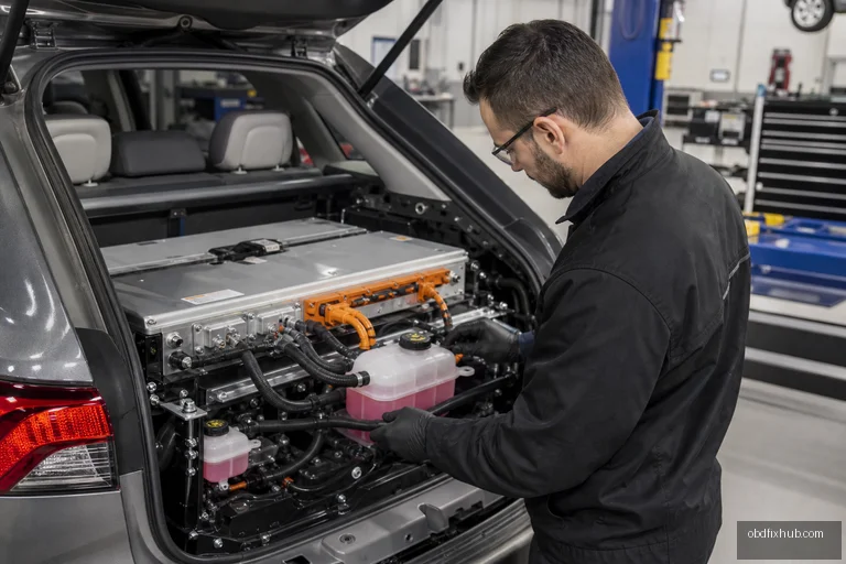 P2DFC Hybrid Battery Coolant Leak Detected: Meaning, Causes, Symptoms & Fix