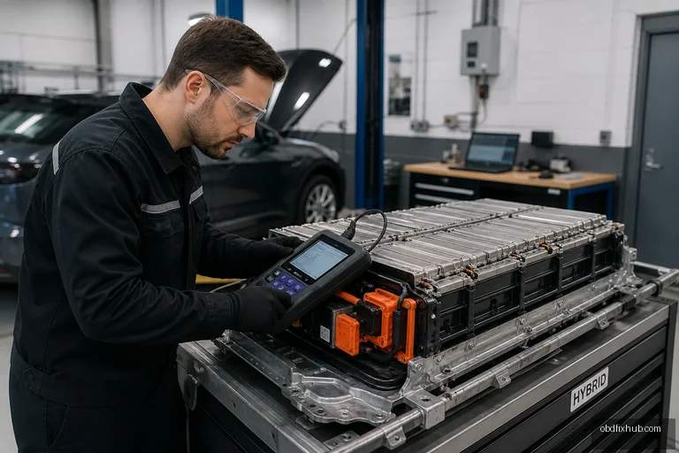 P2E6C Hybrid Battery Cell Thickness Sensor Fault: Meaning, Causes, Symptoms & Fix